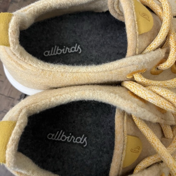 Allbirds The Wool Runners Womens Size 8 Yellow Athletic Shoes‎ Sneakers EUC - Picture 8 of 8
